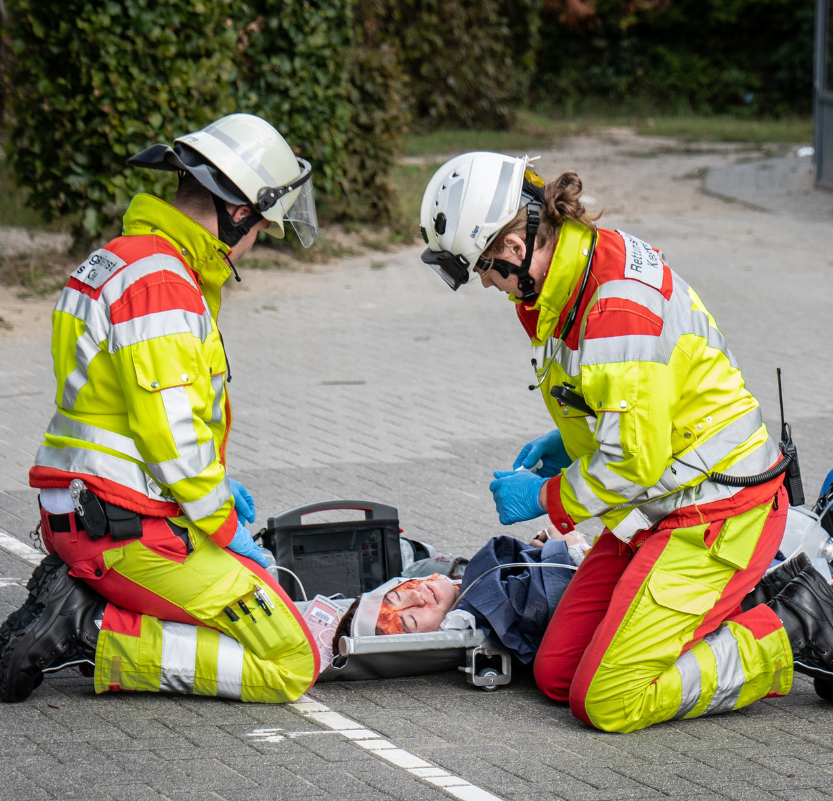 Emergency training session